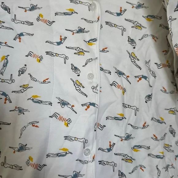 Ro’s garden pajama set never worn size L - Picture 3 of 6